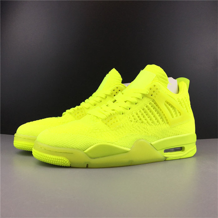 Jordan 4 Retro Flyknit Volt AQ3559-700