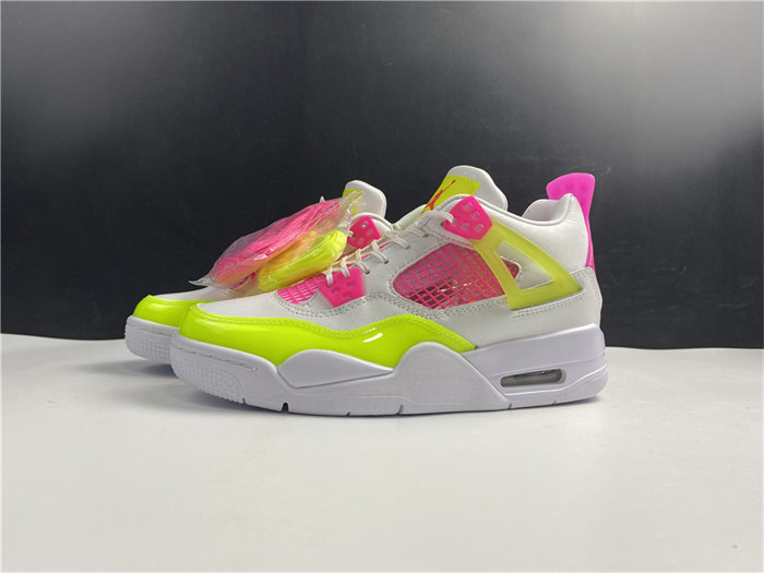 Jordan4 White Lemon Pink CV7808-100