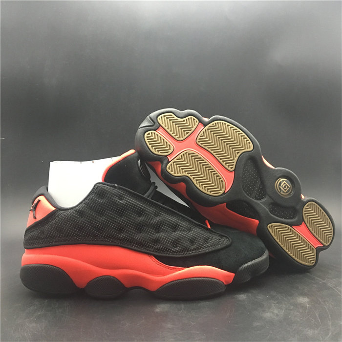 Jordan 13 Retro Low CLOT Black Red AT3102-006