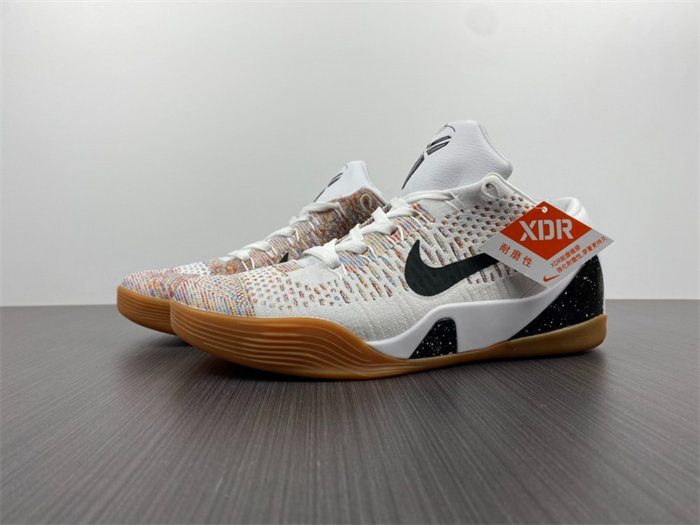 Nike Kobe 9 Elite Premium Low HTM Milan White Multi-Color 698595-109