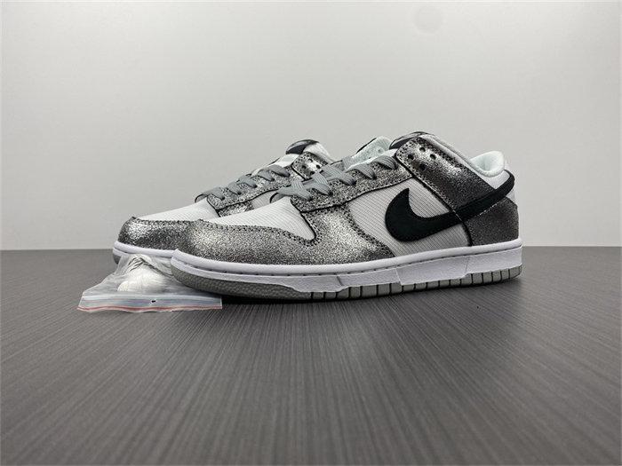 Nike Dunk Low Golden Gals Metallic Silver DO5882-001