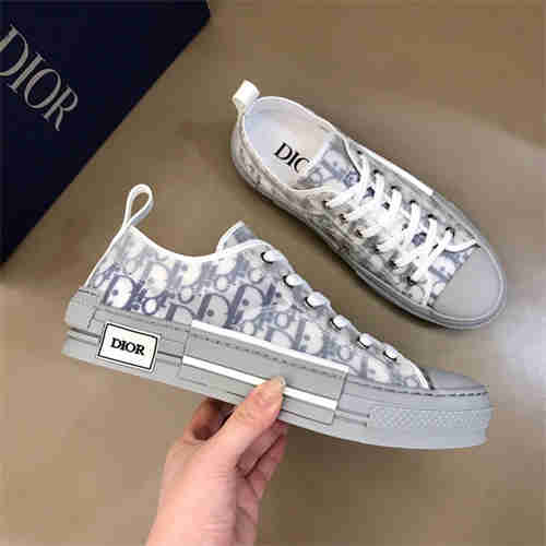 DR B23 LOW TOP OBLIQUE BLUE WHITE