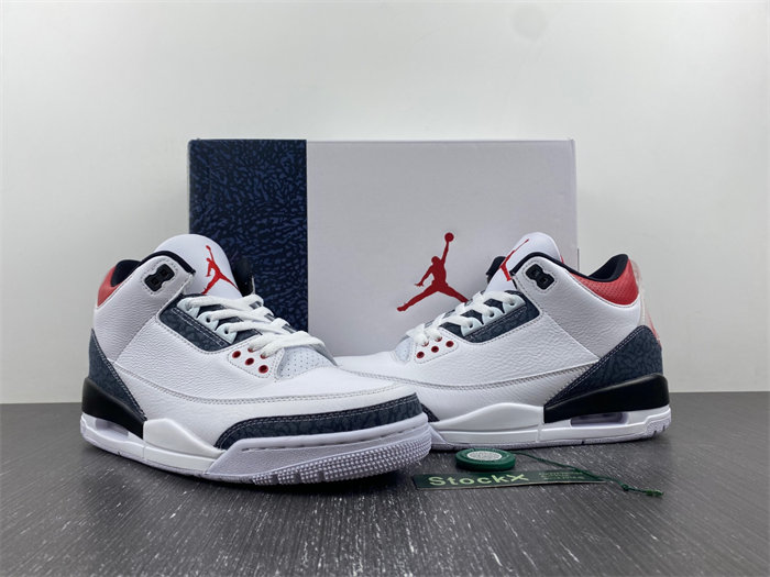 Jordan 3 Retro SE Fire Red Denim CZ6431-100