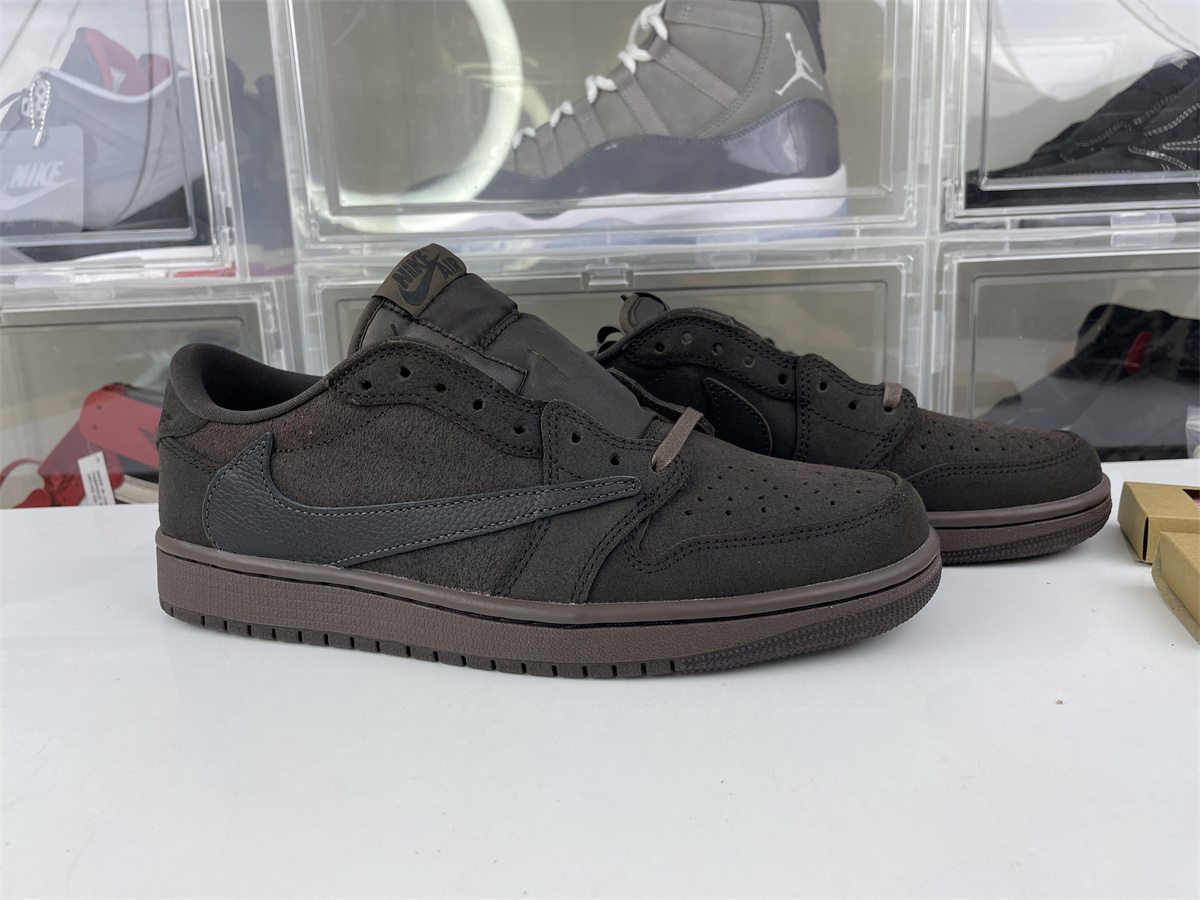 GOAT Travis Scott x Air Jordan 1 Low OG “Velvet Brown”