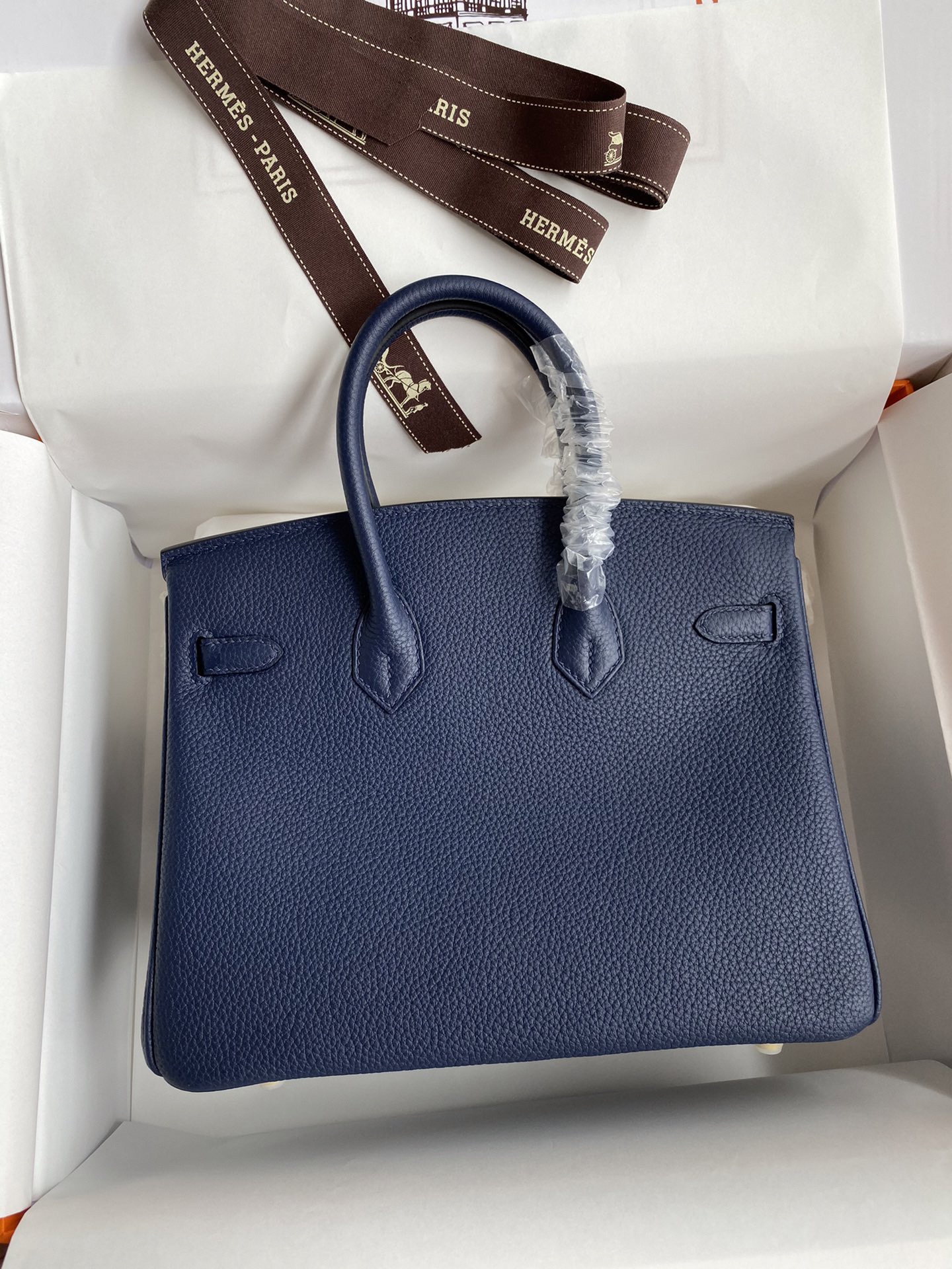 H bag Birkin 25 Deep Blue (25 or 30cm)