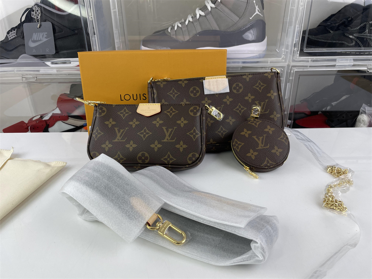 LV 3 bags suit (25x13cm) (20x11cm) (10cm)