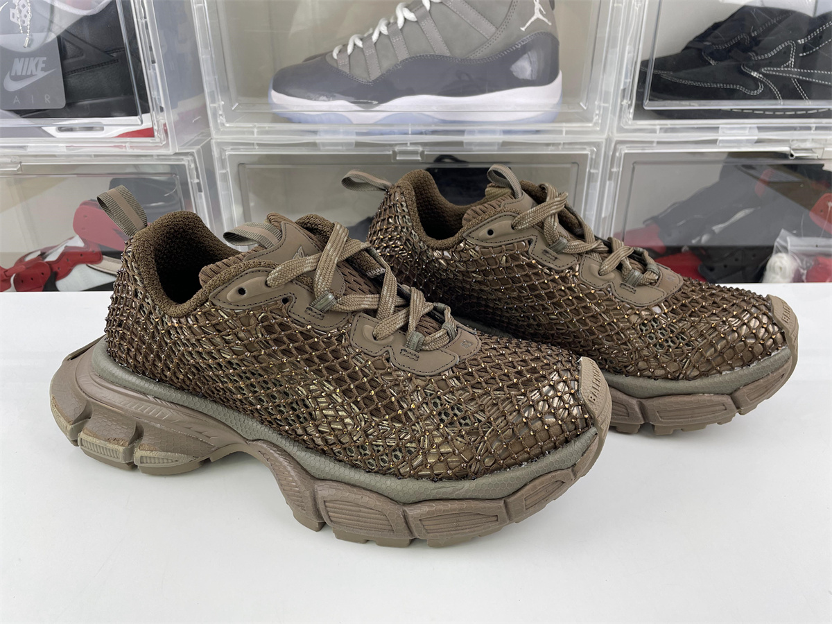 Balenciaga 3XL Brown Phantom Sneaker