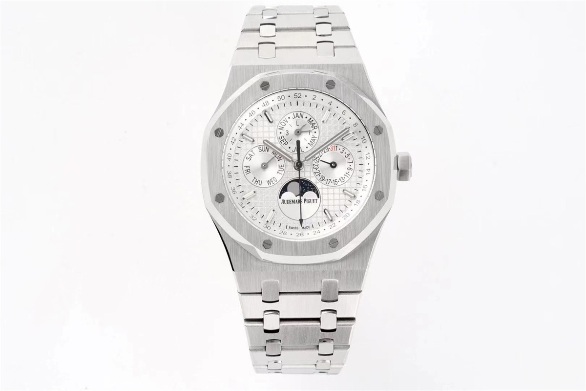 AP White with Date Moon Stars (41mm)