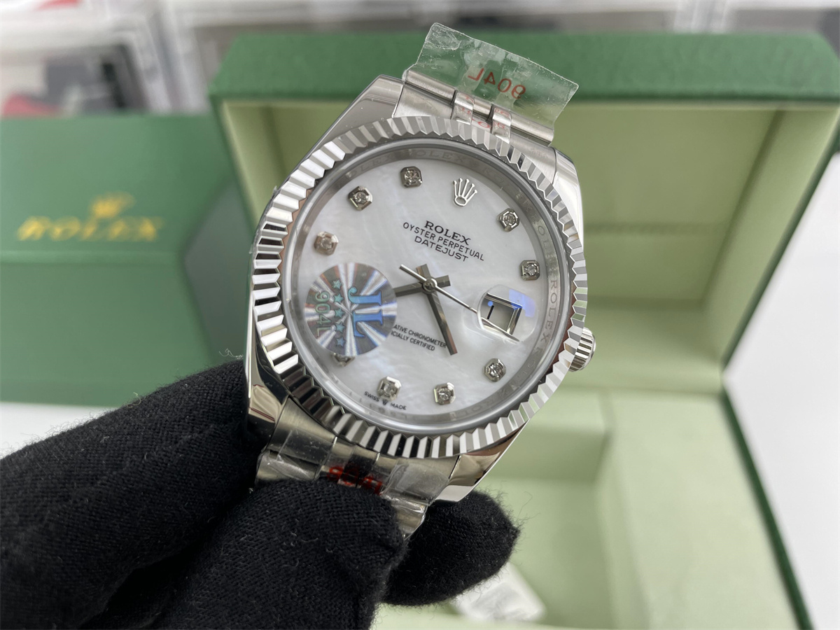 Rolex Oyster Perpetual Diamonds Datejust Watch ( 41mm)