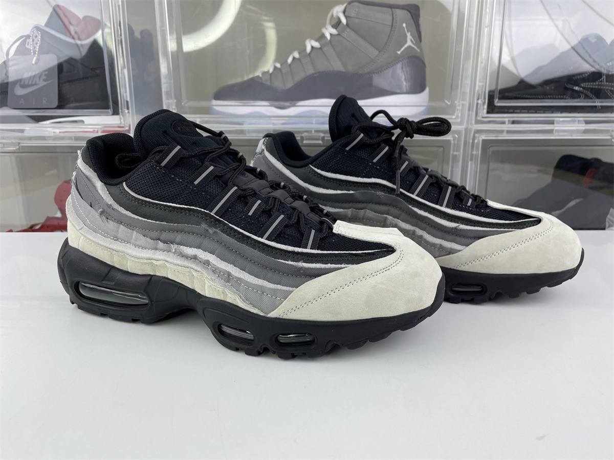 Comme des Garçons x Air Max 95 Black Grey