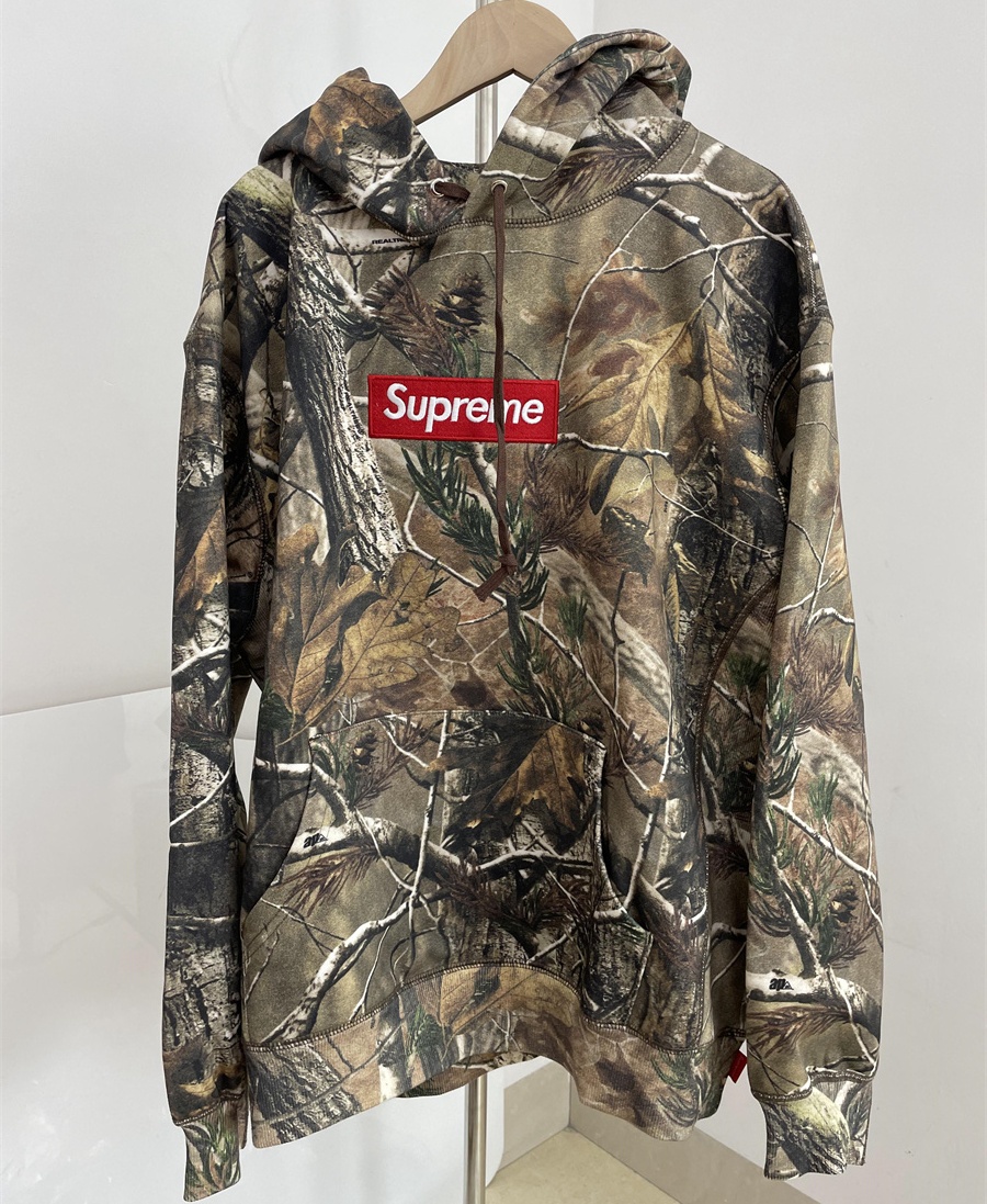 SUPREME Forest brown color Hoodie, ( S- XXL)