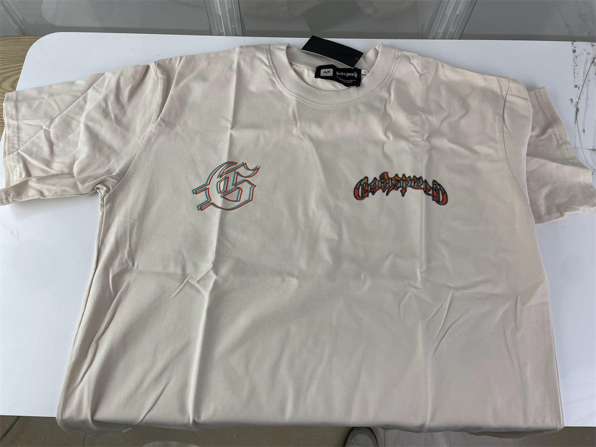 GODSPEED Volcano Skeleton Cream White T-Shirt