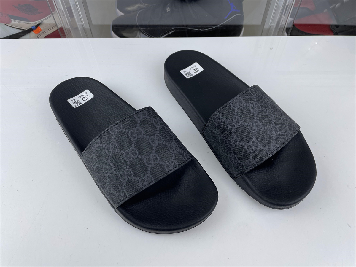 GUCCI Black Grey slide