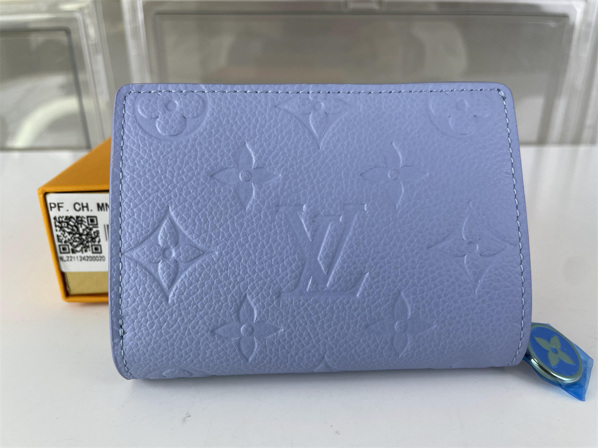 LV Louis Vuitton Ski UNC color wallet with zipper, (11 x 8.5 x 3.5cm )