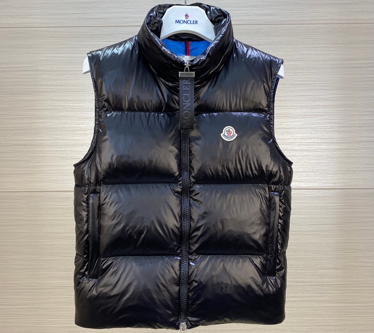 Moncler Black Blue Vest, (S- 3XL)