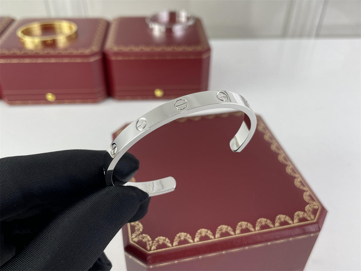 Cartier Silver Open Mouth Bracelet, (17,18,19,20,21cm)