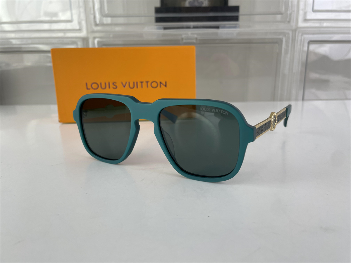 LV Dark Green Sunglasses