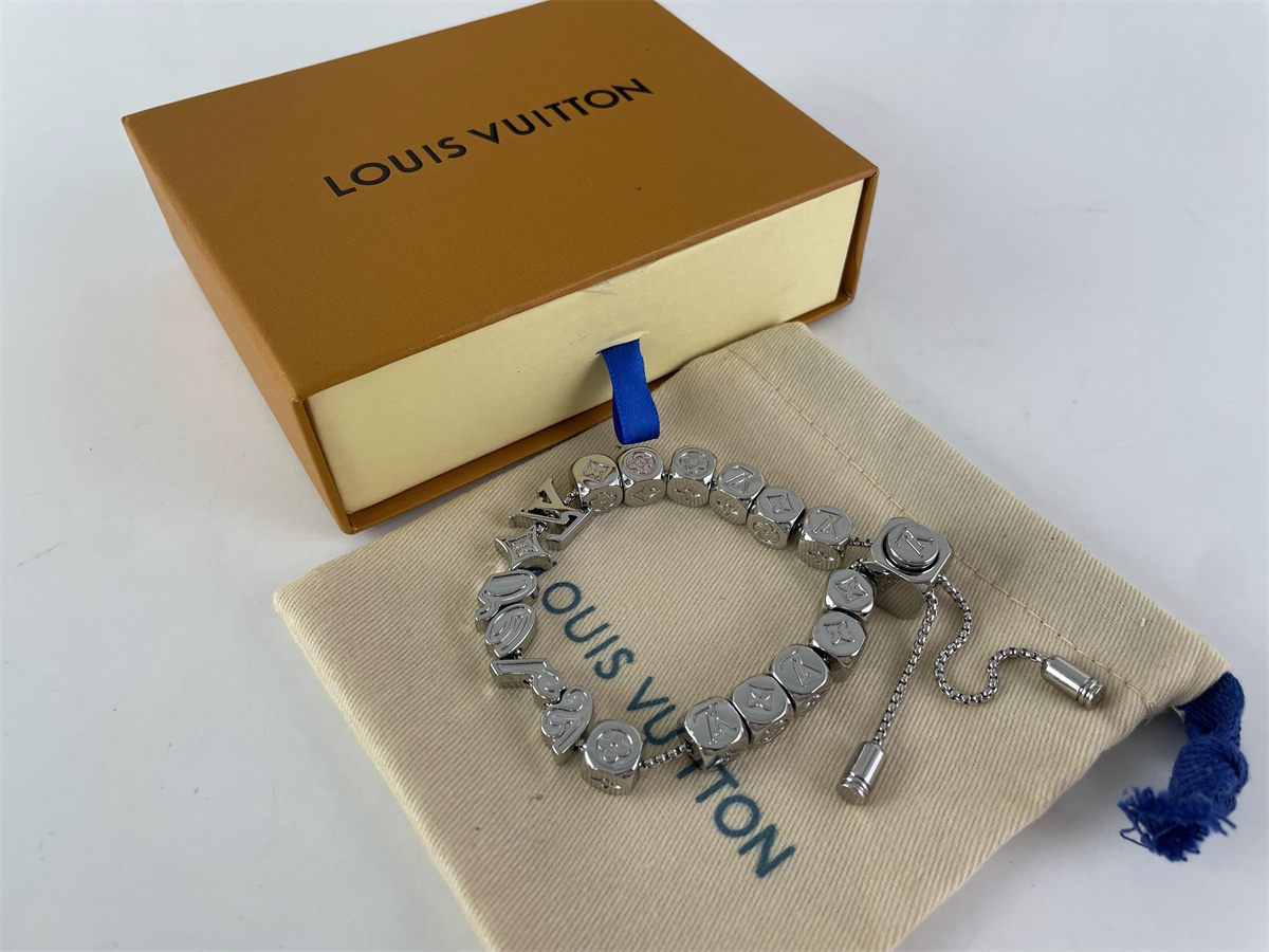 LV Dice Bracelet available for length adjusting