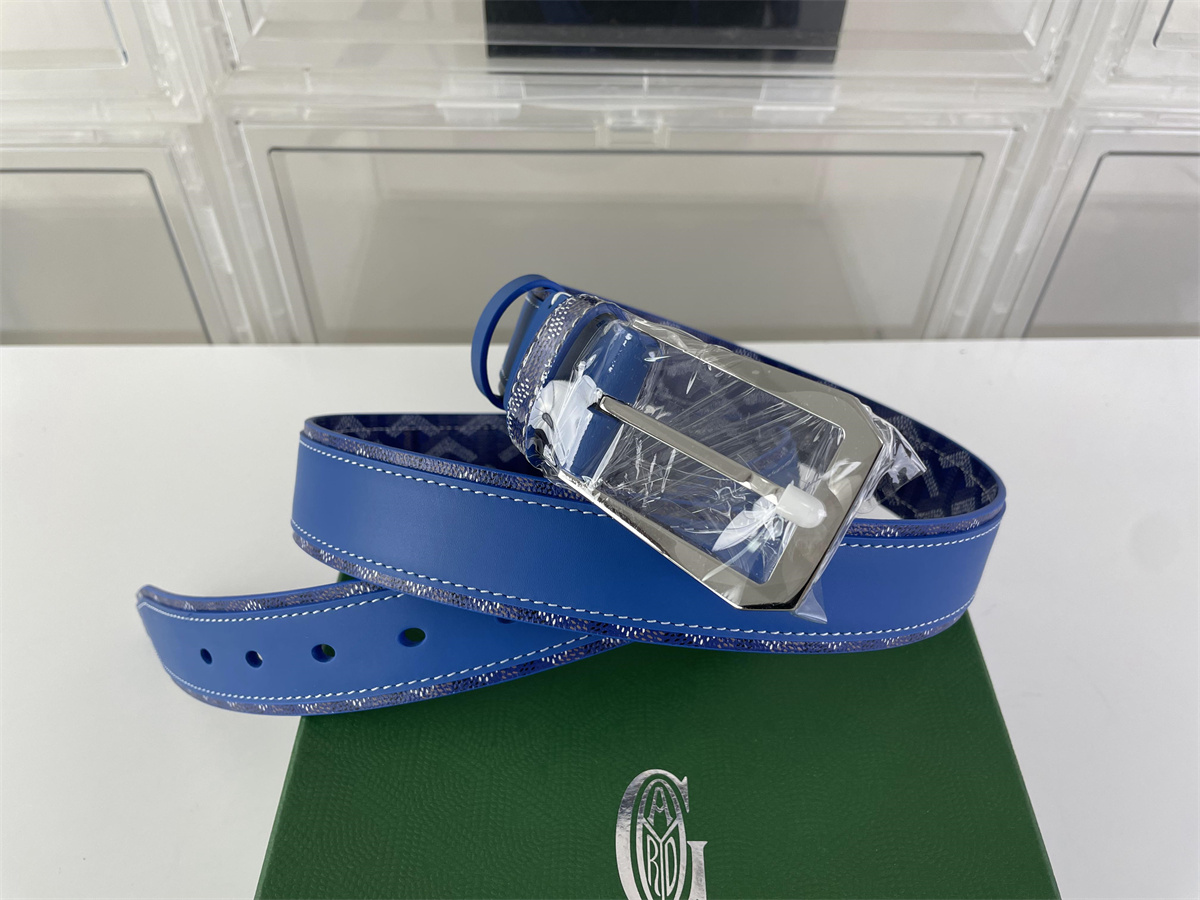 Bottega Veneta Blue belt, (85-125cm)