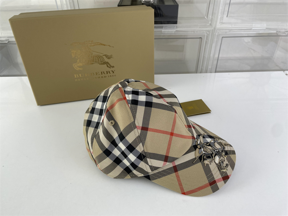 Burberry Brown Color Male Cap, ( M, L sizes )