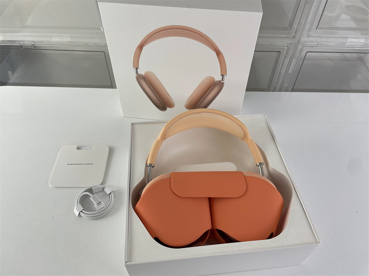 Air Pod Max Orange Pink color