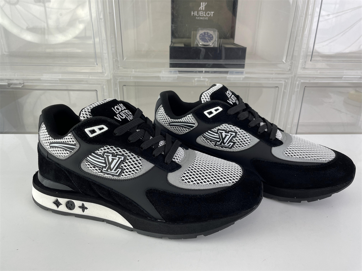 LV Black Grey Run Away Monogram sneaker, (EU36-46)