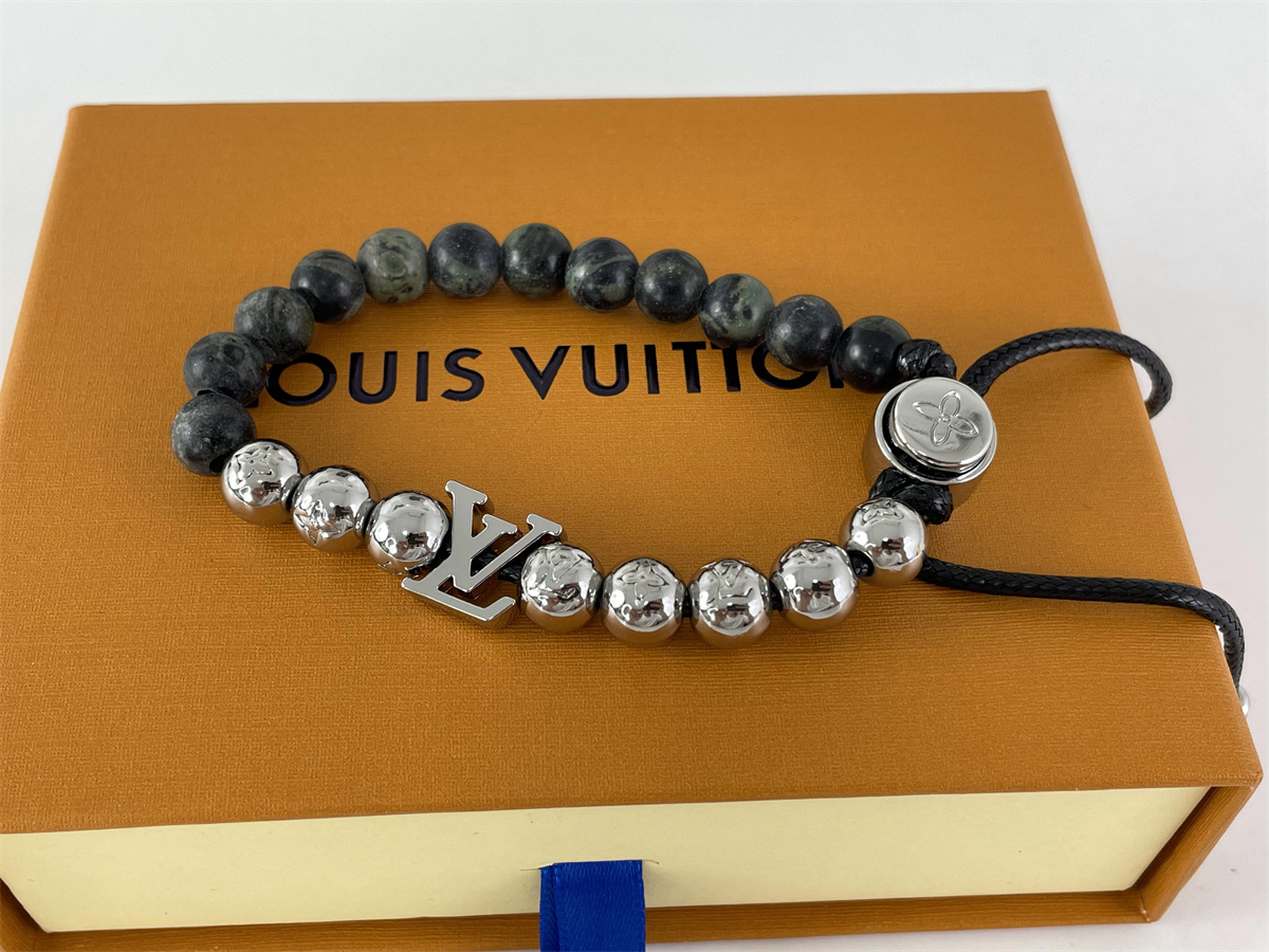 LV Louis Vuitton Monogram Beads bracelet
