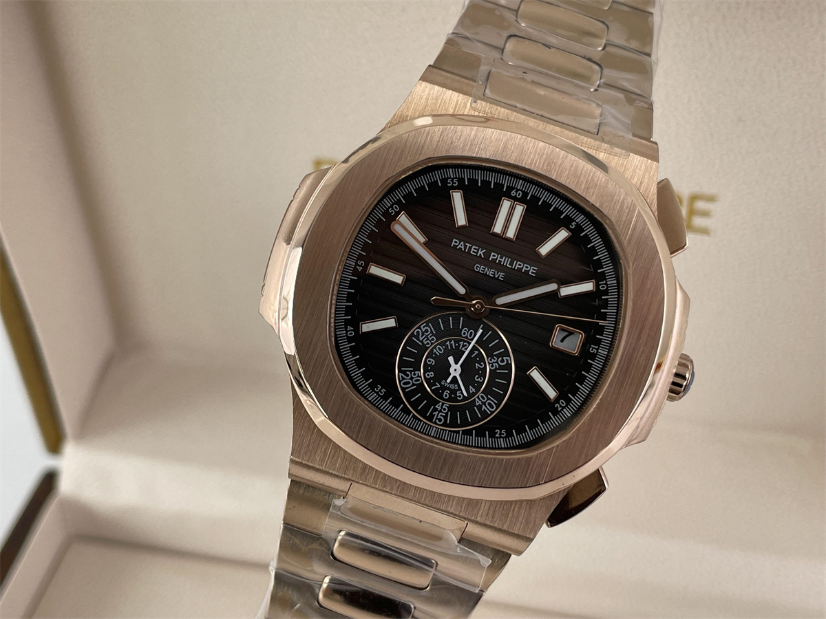 PATEK PHILIPPE Rose Gold Grenade Machine Watch, 40.5mm