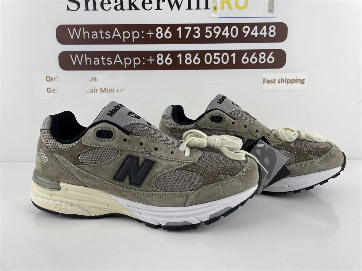 JJJJound x New Balance 993 Tan color Classic Sneaker