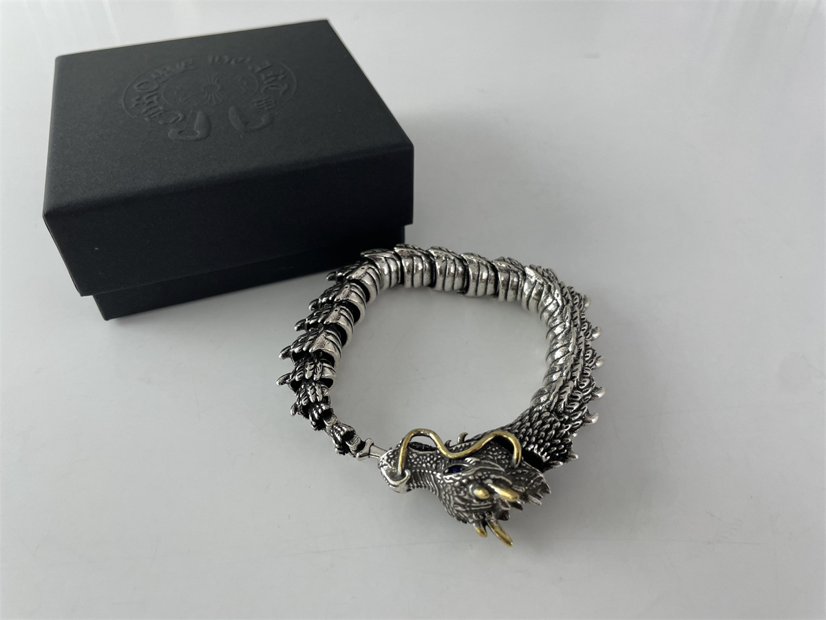 Chrome Heart Chinese Long Bracelet, 21cm
