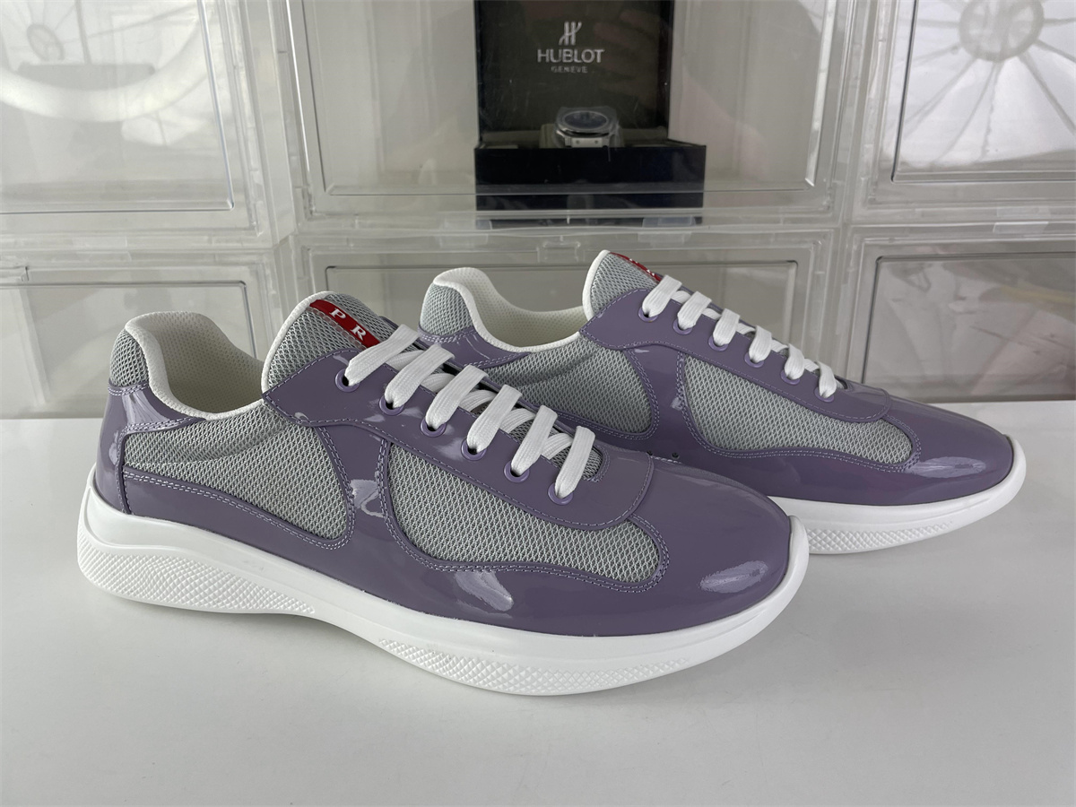 Prada America Cup Purple Bright leather, (EU36-47)