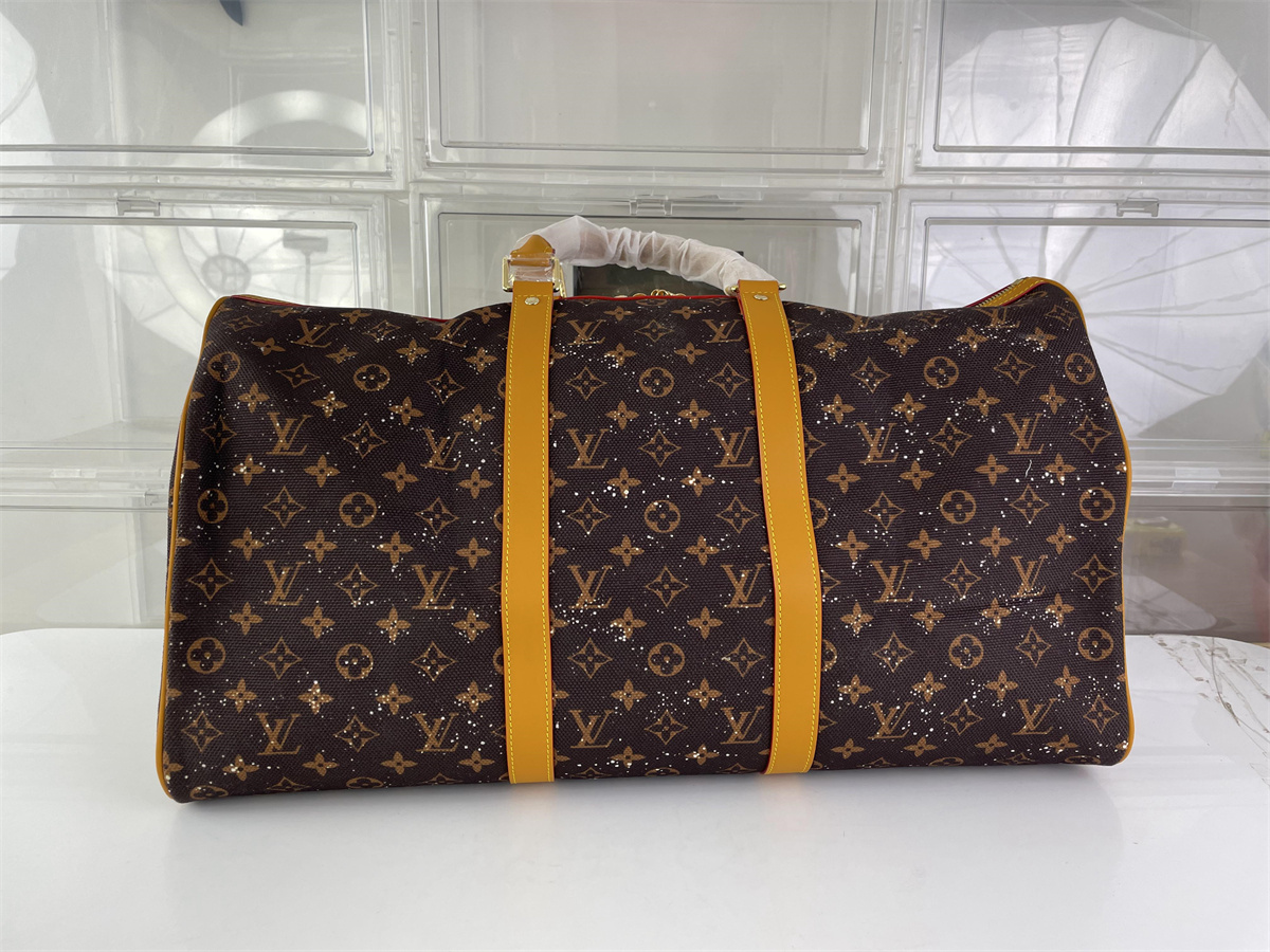 LV Louis Vuitton Keepall 50 Monogram Crystals Travelling bag, (50 x 29 x 23 cm)
