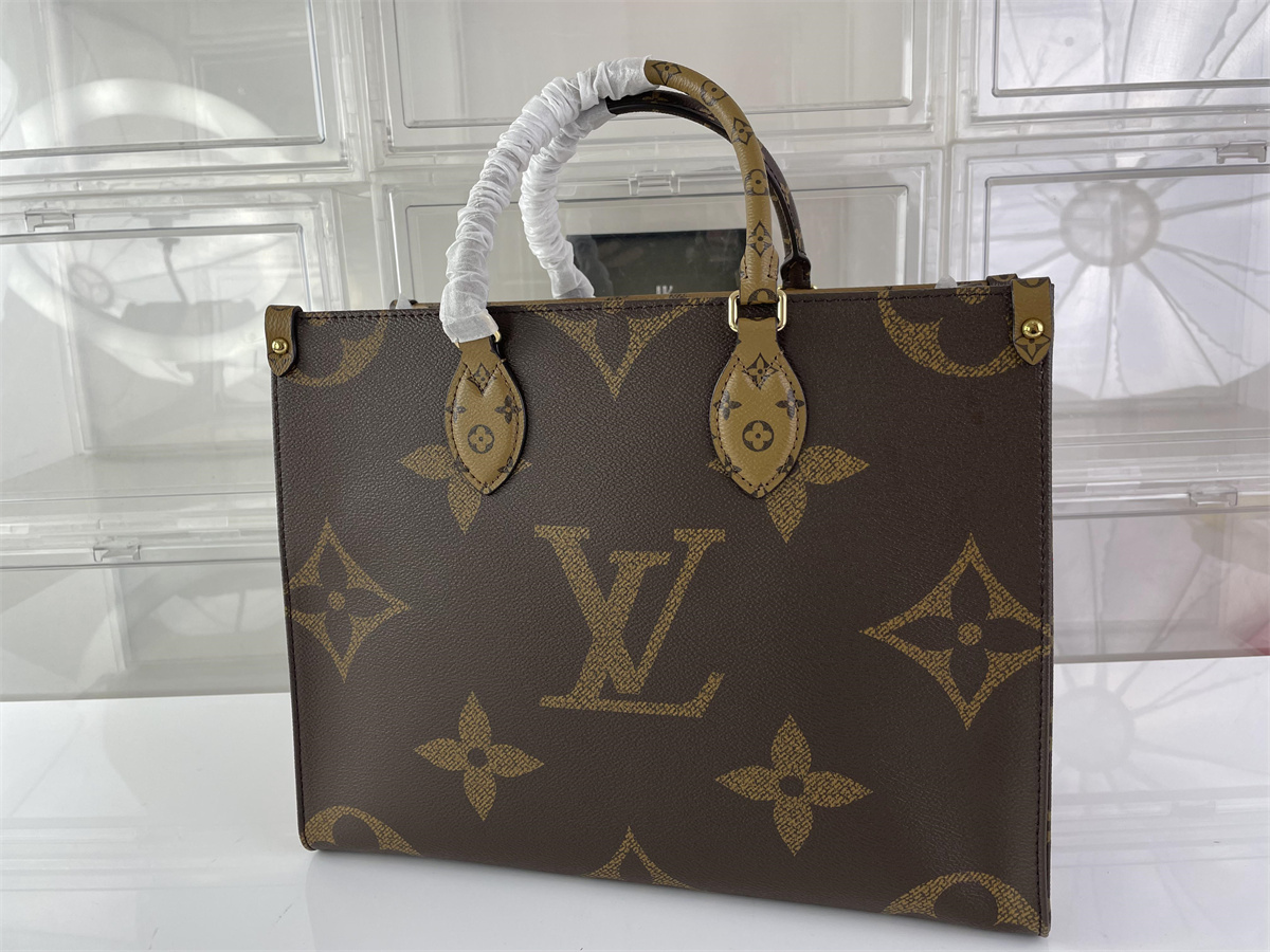 LV Louis Vuitton Onthego MM Handle bag, (34 x 26 x 13cm)