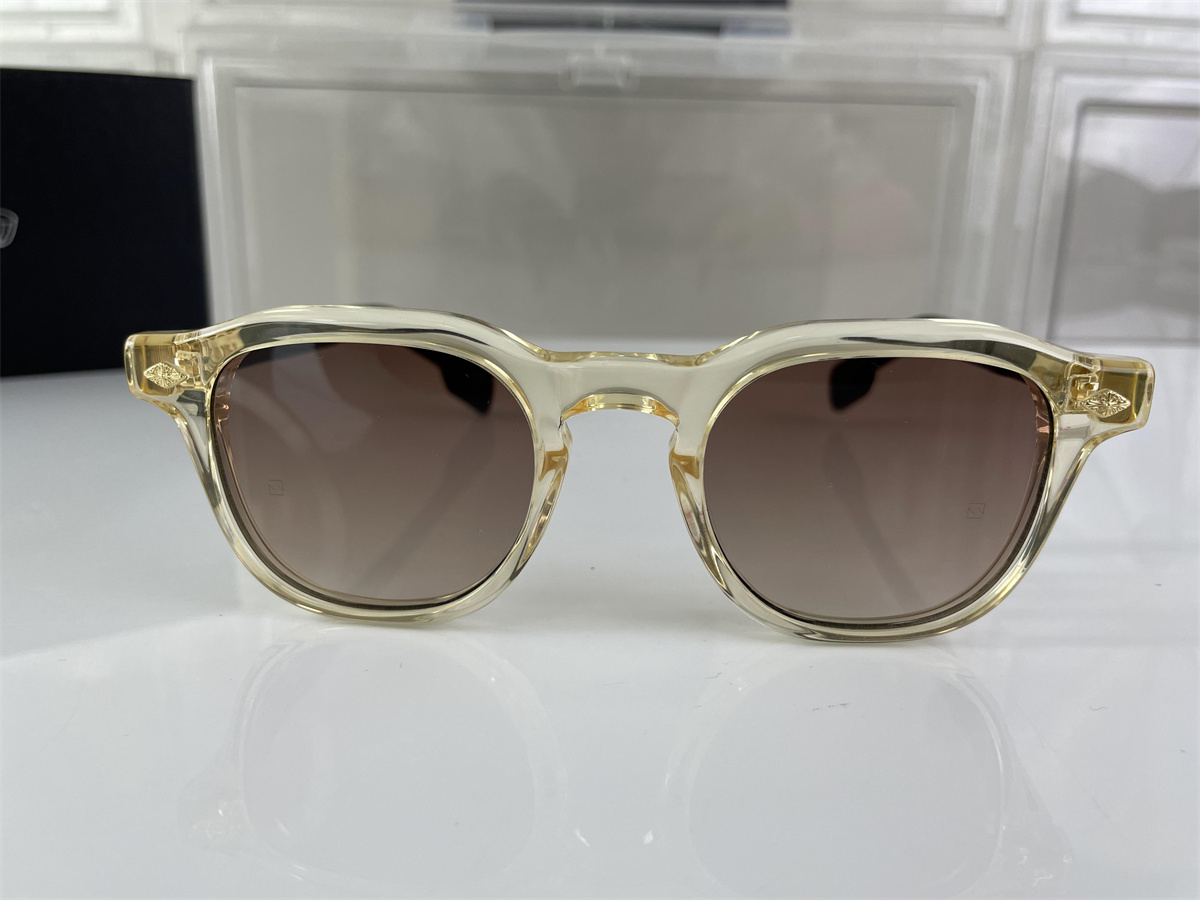 Chrome Heart Brown Gold sunglass