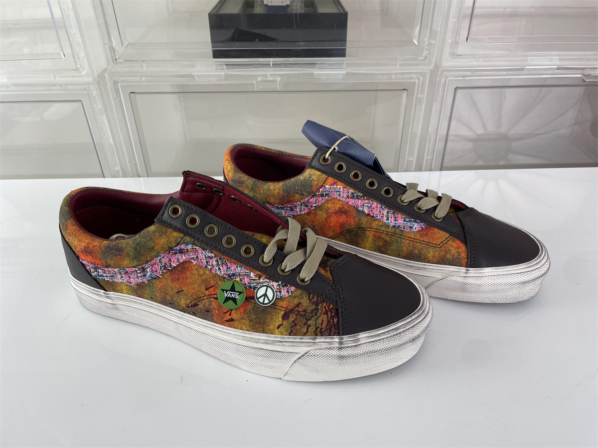 VANS Old Skool Oil Painting color shoes, (EU36-46)