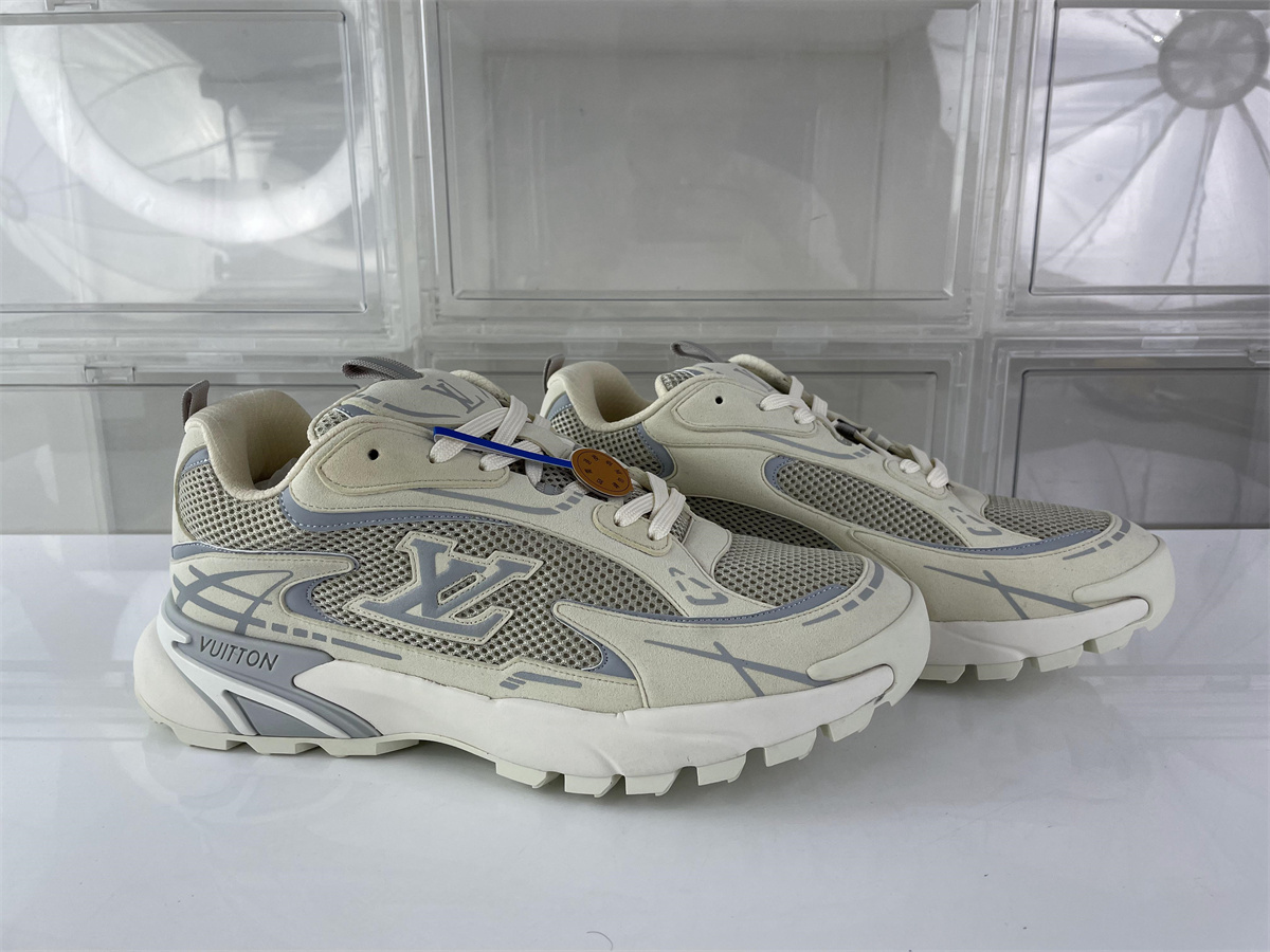 LV Louis Vuitton Tatic Runner Grey Sneaker, (EU38-46)