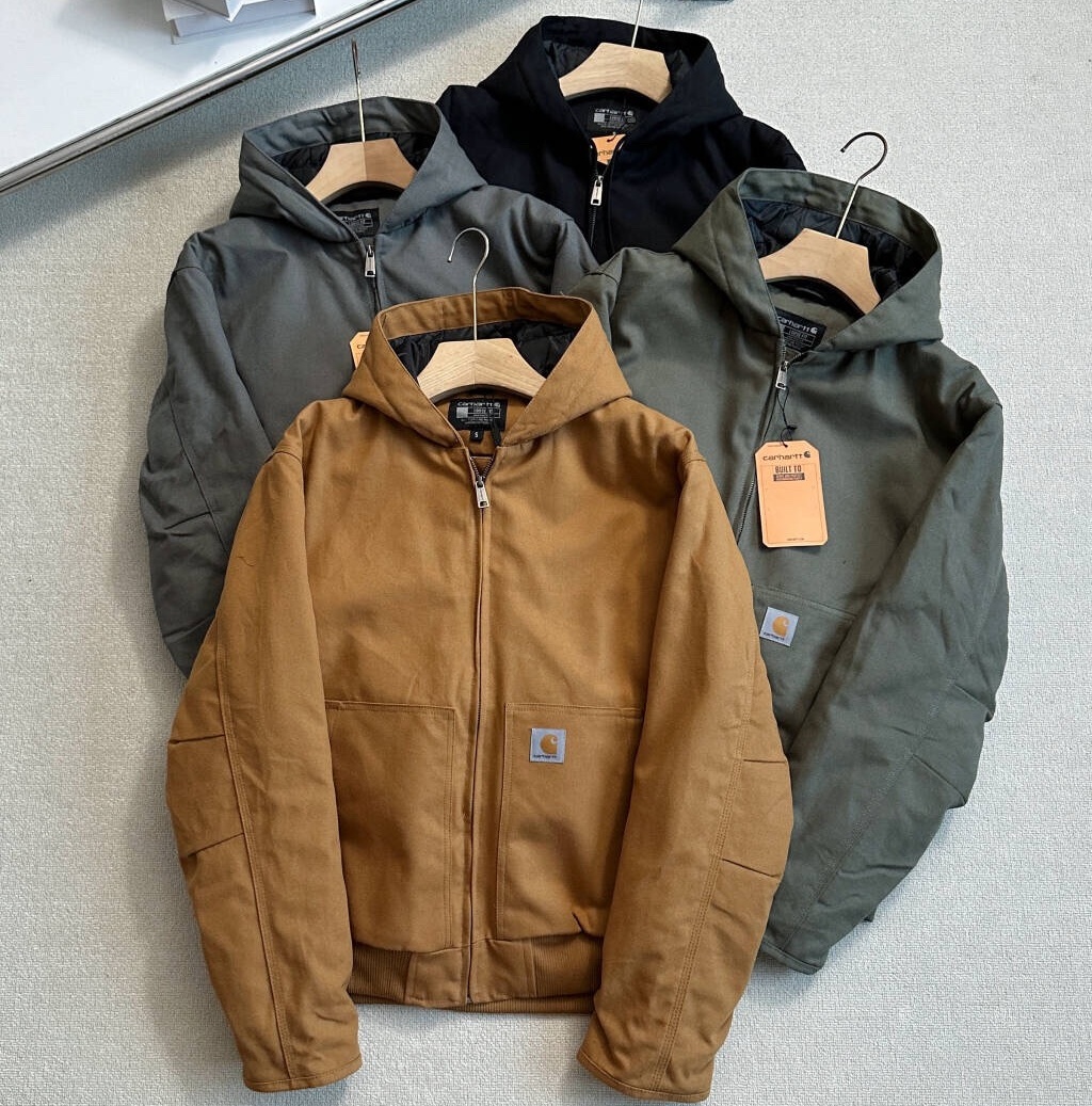 Carhartt zip up hoodie jacket, (price for each color), ( S- XL)